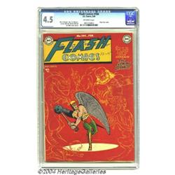 Flash Comics #104 (DC, 1949) CGC VG+ 4.5 Off-white pages.