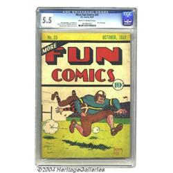 More Fun Comics #25 (DC, 1937) CGC FN- 5.5 Cream to off-white pages.
