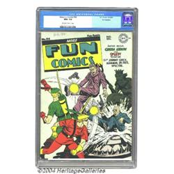 More Fun Comics #94 San Francisco pedigree (DC, 1943) CGC NM+ 9.6 Off-white to white pages.