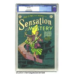 Sensation Mystery #115 (DC, 1953) CGC VF+ 8.5 Cream to off-white pages.