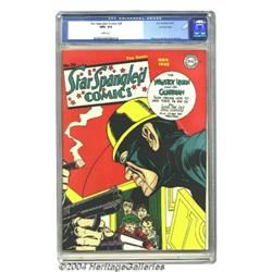 Star Spangled Comics #26 San Francisco pedigree (DC, 1943) CGC NM+ 9.6 White pages.