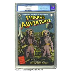 Strange Adventures #1 Windy City pedigree (DC, 1950) CGC FN 6.0 Cream to off-white pages.