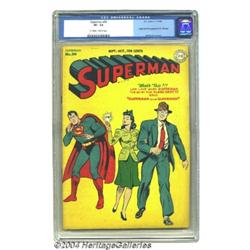 Superman #30 (DC, 1944) CGC VF- 7.5 Off-white to white pages.