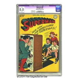 Superman #39 (DC, 1946) CGC Apparent VF 8.0 Slight (A) Off-white to white pages.