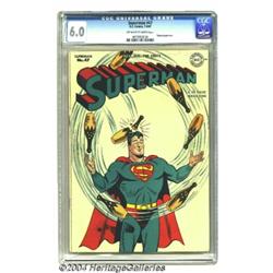 Superman #47 (DC, 1947) CGC FN 6.0 Off-white to white pages.