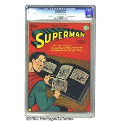 Superman #49 (DC, 1947) CGC FN/VF 7.0 Cream to off-white pages.
