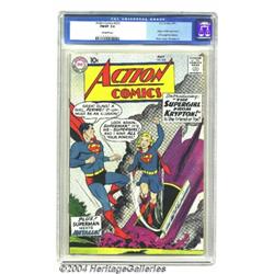 Action Comics #252 (DC, 1959) CGC FN/VF 7.0 Off-white pages.