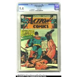 Action Comics #372 (DC, 1969) CGC NM 9.4 Off-white pages.