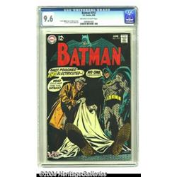 Batman #212 (DC, 1969) CGC NM+ 9.6 Off-white to white pages.