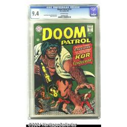 Doom Patrol #114 (DC, 1967) CGC NM 9.4 Off-white pages.