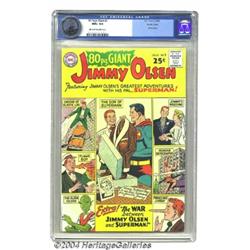 80 Page Giant #2 Jimmy Olsen Pacific Coast pedigree (DC, 1964) CGC NM+ 9.6 Off-white to white pag