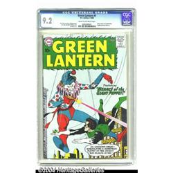 Green Lantern #1 (DC, 1960) CGC NM- 9.2 Cream to off-white pages.