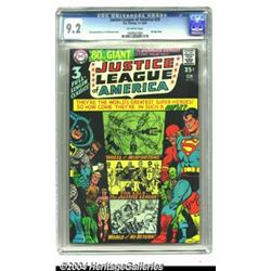 Justice League of America #58 (DC, 1967) CGC NM- 9.2 Off-white pages.