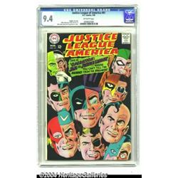 Justice League of America #61 (DC, 1968) CGC NM 9.4 Off-white pages.
