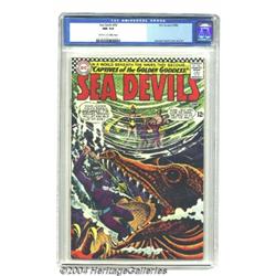 Sea Devils #29 (DC, 1966) CGC NM 9.4 Off-white to white pages.