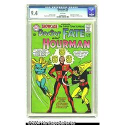 Showcase #56 Doctor Fate and Hourman (DC, 1965) CGC NM 9.4 White pages.