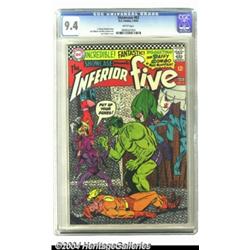 Showcase #63 Inferior Five (DC, 1966) CGC NM 9.4 White pages.