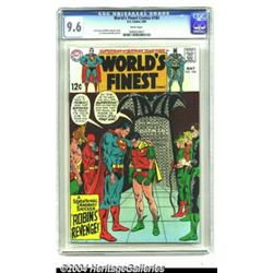 World's Finest Comics #184 (DC, 1969) CGC NM+ 9.6 White pages.