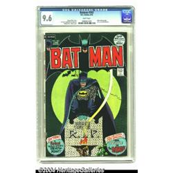 Batman #242 (DC, 1972) CGC NM+ 9.6 White pages.