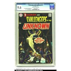 Challengers of the Unknown #74 (DC, 1970) CGC NM+ 9.6 Off-white to white pages.
