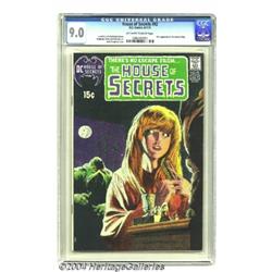 House of Secrets #92 (DC, 1971) CGC VF/NM 9.0 Off-white to white pages.
