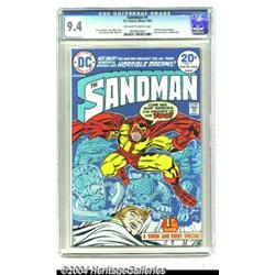 Sandman #1 (DC, 1974) CGC NM 9.4 Off-white to white pages.