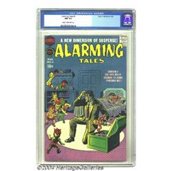Alarming Tales #4 (Harvey, 1958) CGC NM 9.4 Cream to off-white pages.