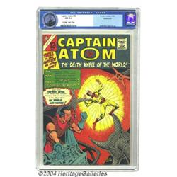 Captain Atom #80 Pacific Coast pedigree (Charlton, 1966) CGC NM 9.4 Off-white to white pages .