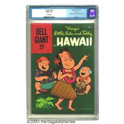 Dell Giant #29 Marge's Little Lulu and Tubby in Hawaii - File Copy (Dell, 1960) CGC NM+ 9.6 Off-w