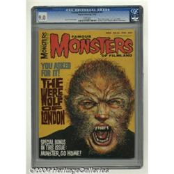 Famous Monsters of Filmland Group (Warren, 1966-70) CGC VF/NM 9.0.
