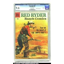 Four Color #916 Red Ryder Ranch Comics File Copy (Dell, 1958) CGC NM+ 9.6 Off-white pages.