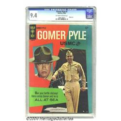 Gomer Pyle #2 (Gold Key, 1966) CGC NM 9.4 Off-white to white pages.