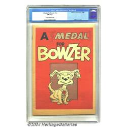 A Medal For Bowzer #nn (American Visuals Corp., 1966) CGC VF+ 8.5 Cream to off-white pages.