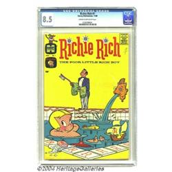 Richie Rich #1 (Harvey, 1960) CGC VF+ 8.5 Cream to off-white pages.
