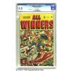 Image 1 : All Winners Comics #13 (Timely, 1944) CGC VF 8.0 Off-white pages.