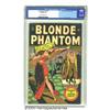 Image 1 : Blonde Phantom #14 (Timely, 1947). CGC VF/NM 9.0 Cream to off-white pages.