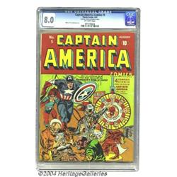 Captain America Comics #5 (Timely, 1941) CGC VF 8.0 Off-white pages.