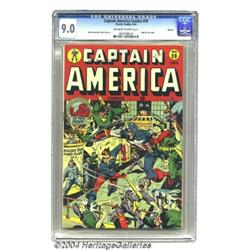 Captain America Comics #39 Okajima pedigree (Timely, 1944) CGC VF/NM 9.0 Off-white to white pages