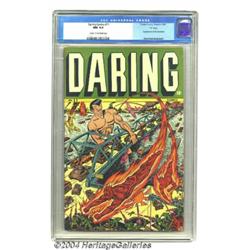 Daring Comics #11 "D" Copy pedigree (Timely, 1945) CGC NM 9.4 Cream to off-white pages.