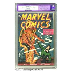Marvel Comics #1 (Timely, 1939) CGC Apparent FN/VF 7.0 Extensive (P) Off-white to white pages.