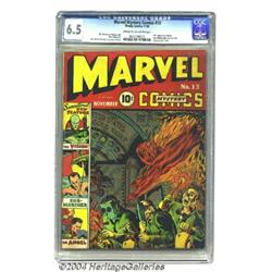 Marvel Mystery Comics #13 (Timely, 1940) CGC FN+ 6.5 Cream to off-white pages.