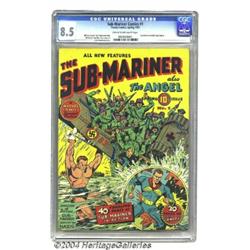 Sub-Mariner Comics #1 (Timely, 1941) CGC VF+ 8.5 Cream to off-white pages.