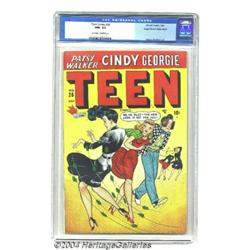 Teen Comics #26 Mile High pedigree (Marvel, 1948) CGC NM- 9.2 Off-white to white pages.