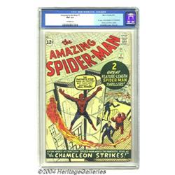 Amazing Spider-Man #1 (Marvel, 1963) CGC NM 9.4 Off-white pages.