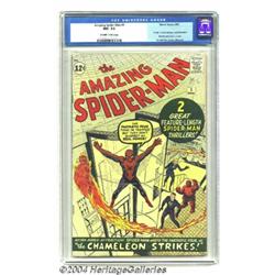 Amazing Spider-Man #1 (Marvel, 1963) CGC NM- 9.2 Off-white to white pages.