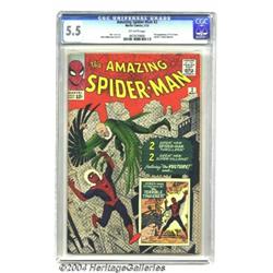 Amazing Spider-Man #2 (Marvel, 1963) CGC FN- 5.5 Off-white pages.