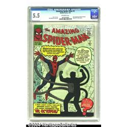 Amazing Spider-Man #3 (Marvel, 1963) CGC FN- 5.5 Off-white pages.