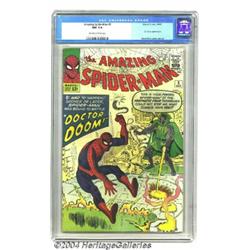 Amazing Spider-Man #5 (Marvel, 1963) CGC NM 9.4 Off-white to white pages.