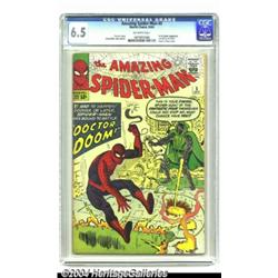 Amazing Spider-Man #5 (Marvel, 1963) CGC FN+ 6.5 Off-white pages.