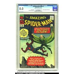 Amazing Spider-Man #7 (Marvel, 1963) CGC VF 8.0 Cream to off-white pages.